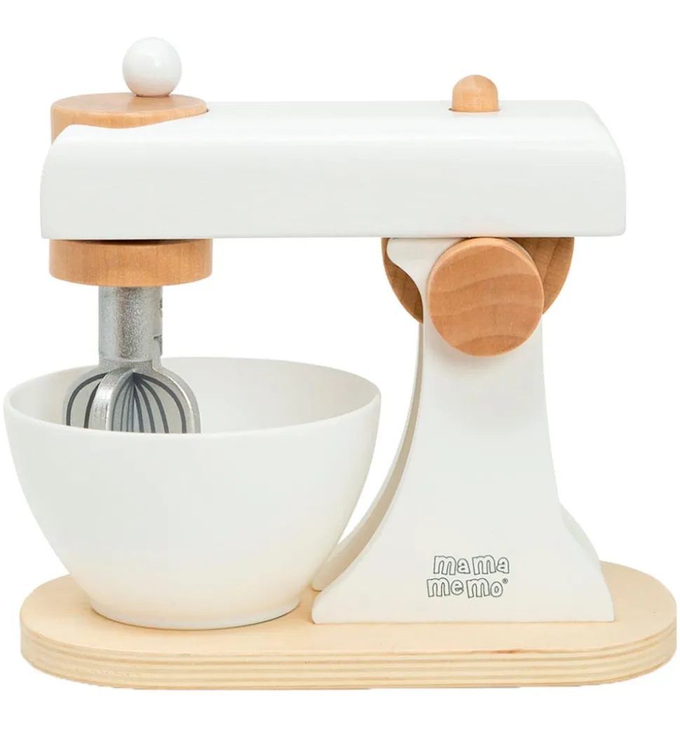 MaMaMeMo Røremakine m. Redskaber - Hvid