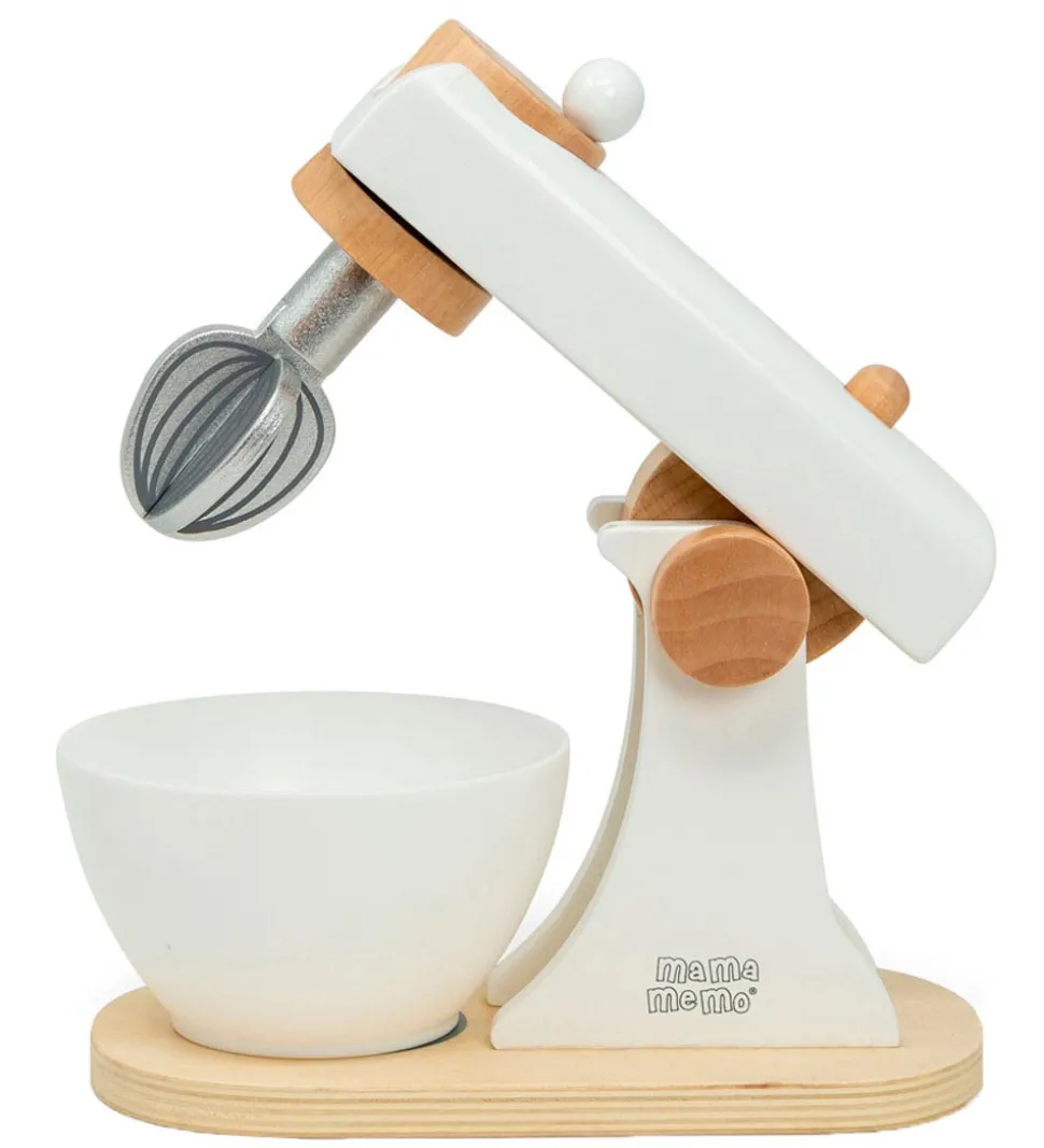 MaMaMeMo Røremakine m. Redskaber - Hvid