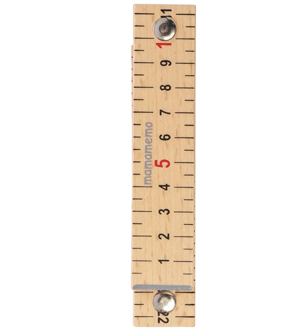 MaMaMeMo Værktøj - Træ - Tommestok