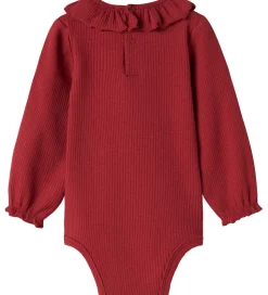 MarMar Body l/æ - Rib/Modal - Brandine - Hibiscus Red
