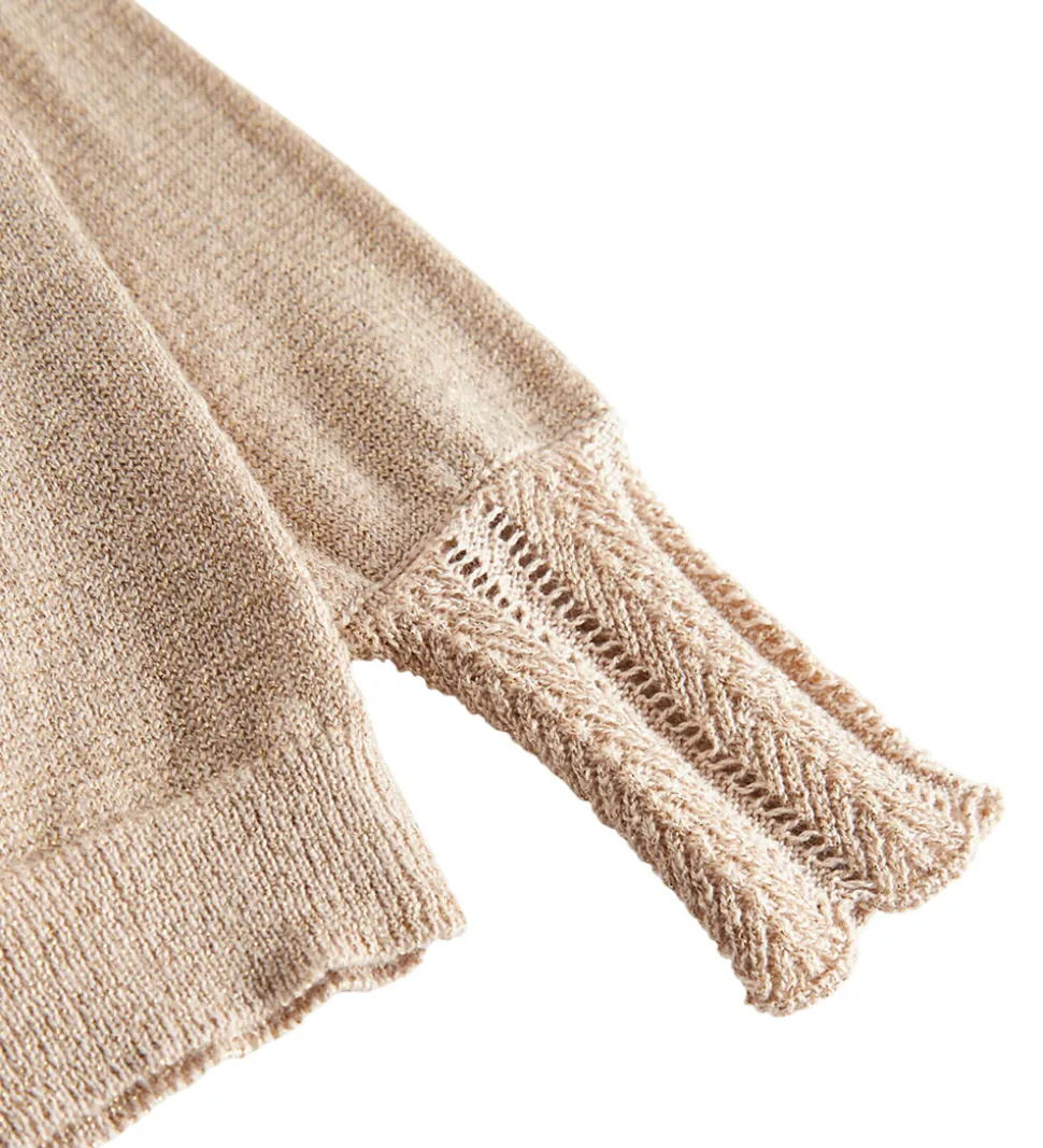 MarMar Cardigan - Strik - Tillie - Gold Glitter