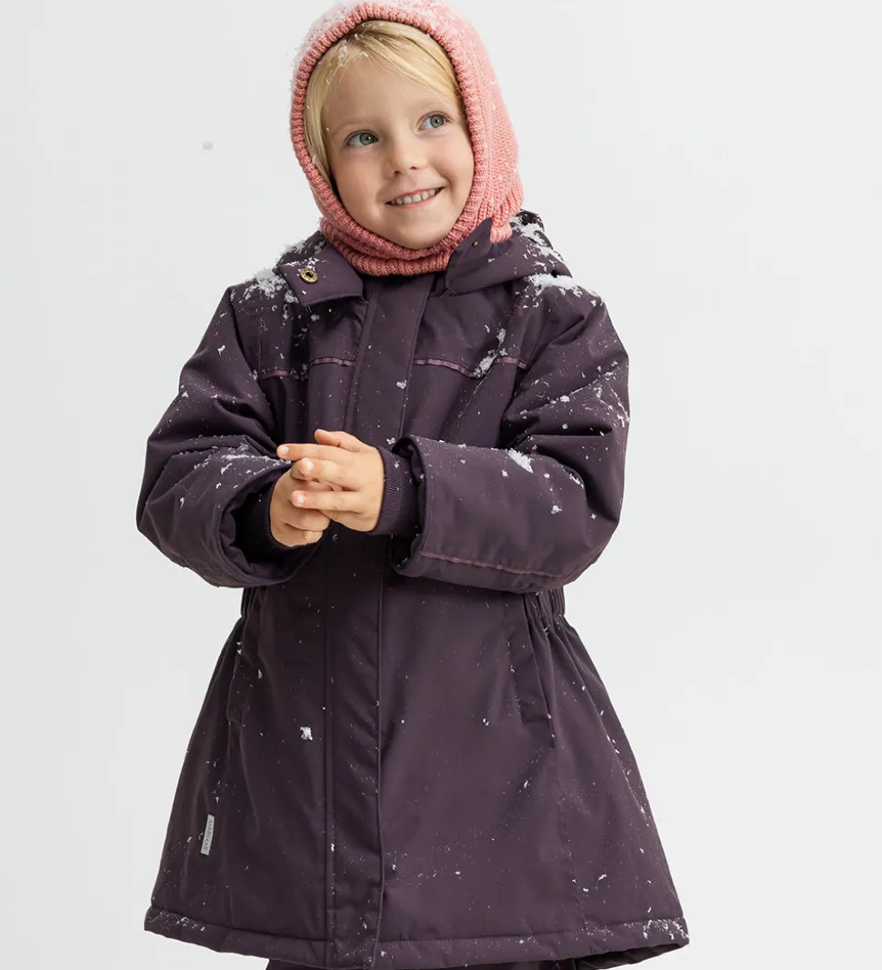 MarMar Elefanthue - Uld/Bomuld - 2-lags - Strik - Raspberry