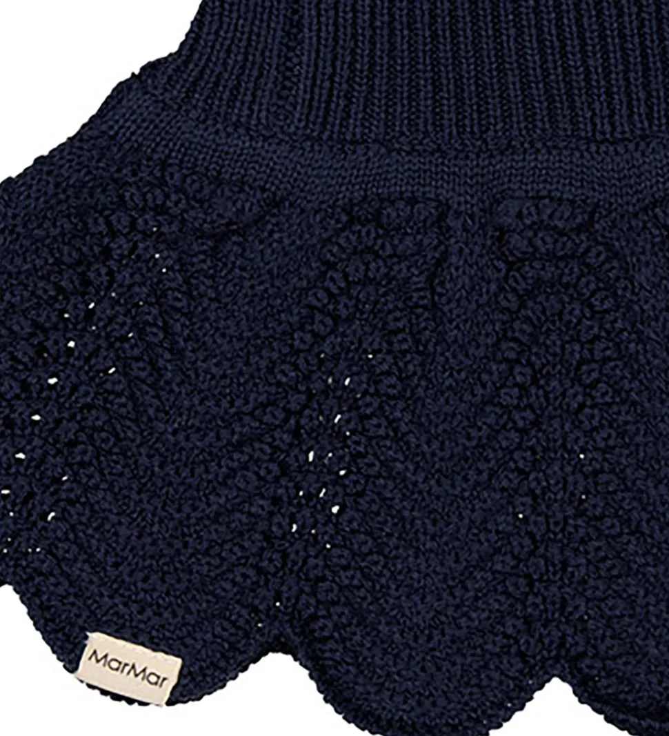 MarMar Elefanthue - Uld/Bomuld - 2-lags - Strik - Adalyn - Ink