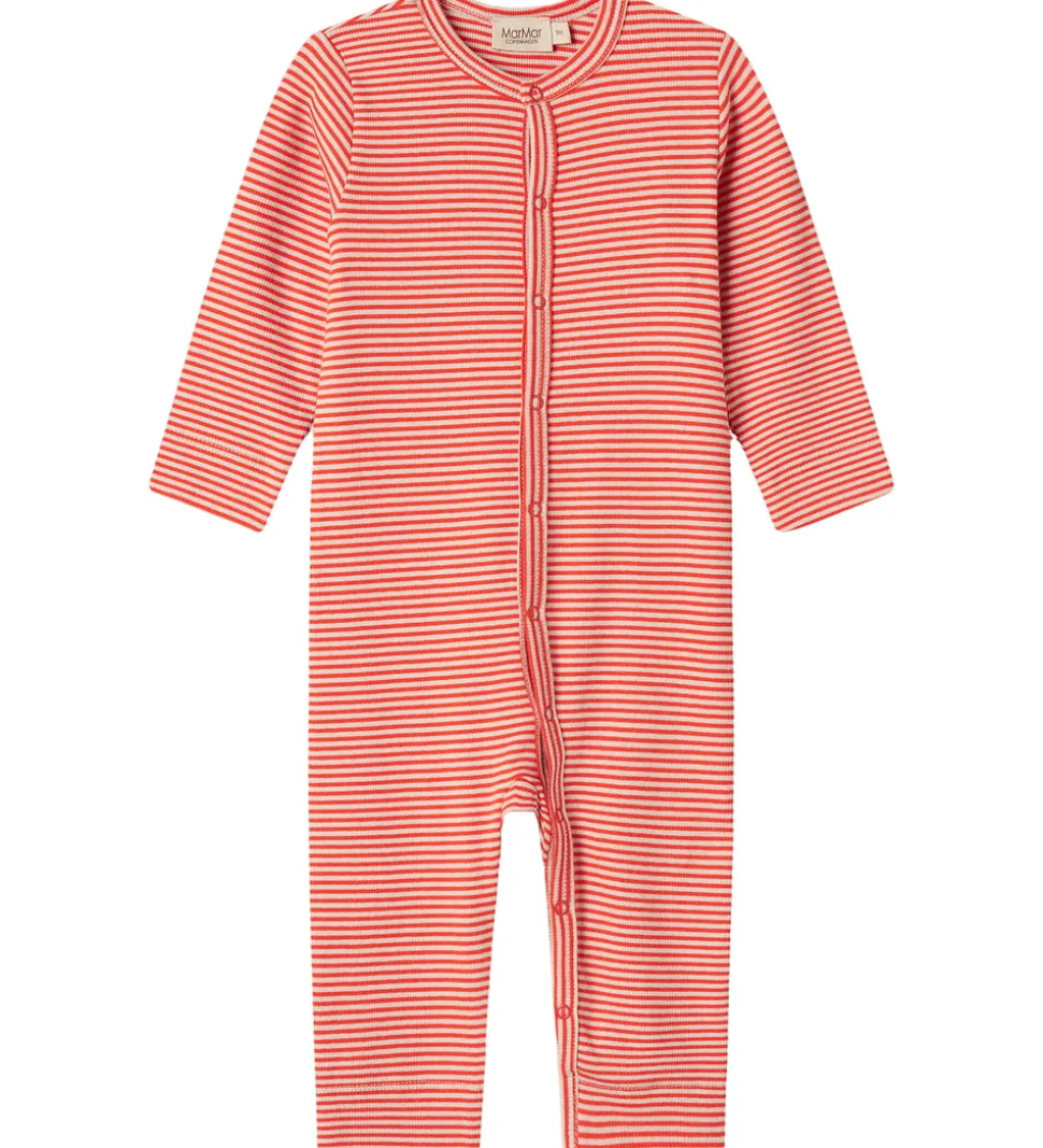 MarMar Heldragt - Rib - Modal - Ruka - Red Stripe