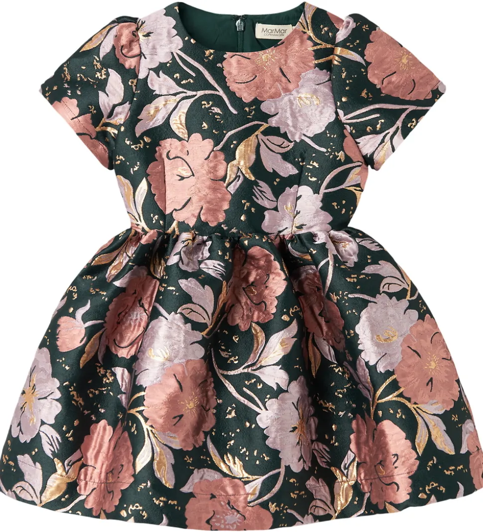 MarMar Kjole - Jacquard - Doreen - Winter Bouquet