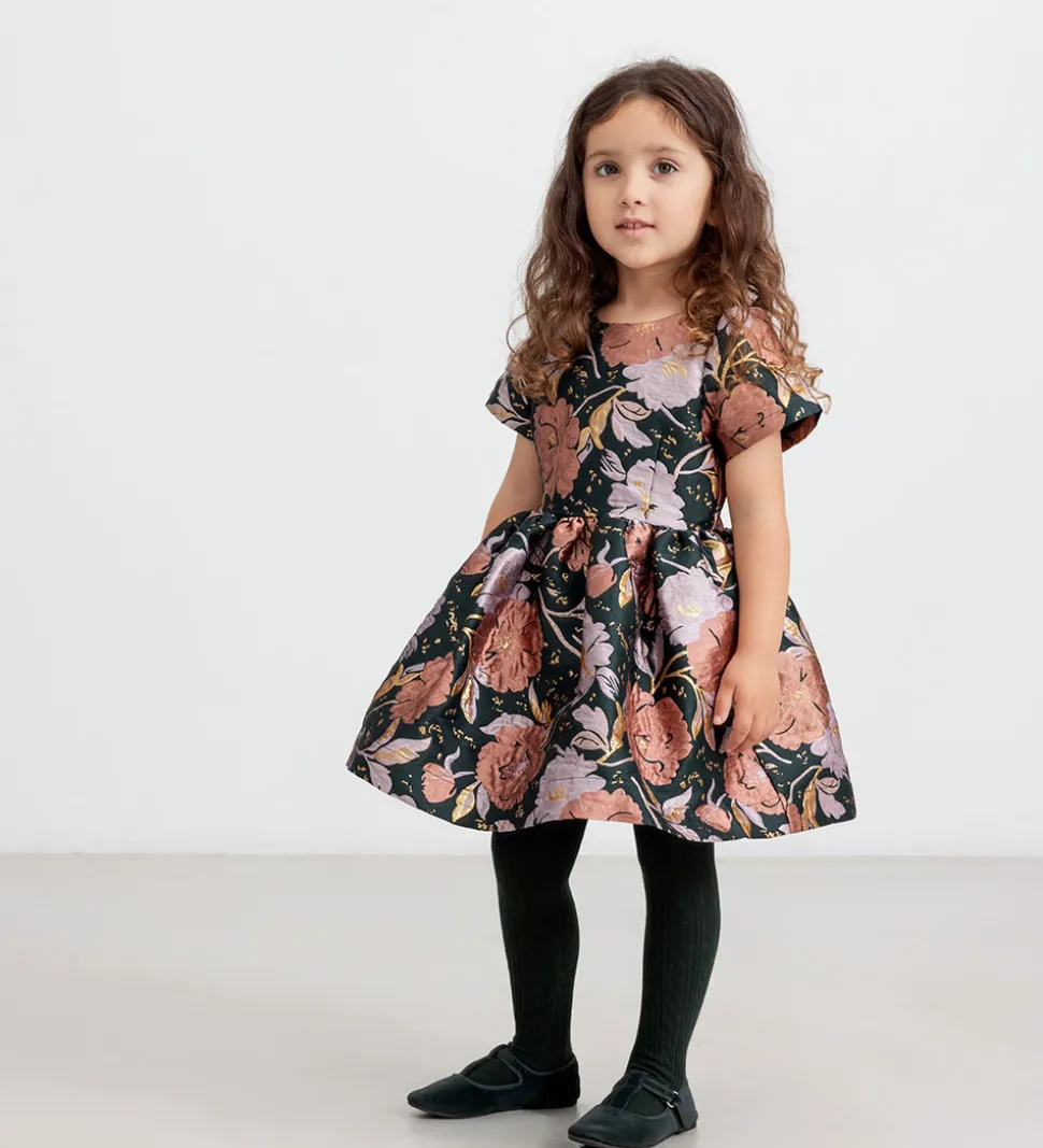 MarMar Kjole - Jacquard - Doreen - Winter Bouquet