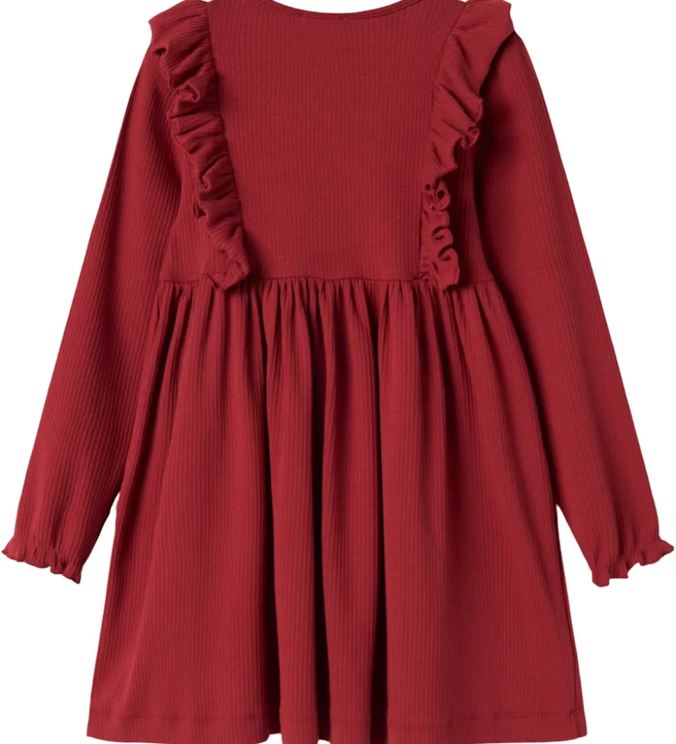 MarMar Kjole - Modal/Rib - Dikte - Hisbiscus Red