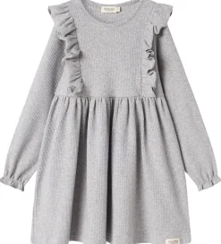 MarMar Kjole - Rib/Modal - Dikte - Light Grey Melange