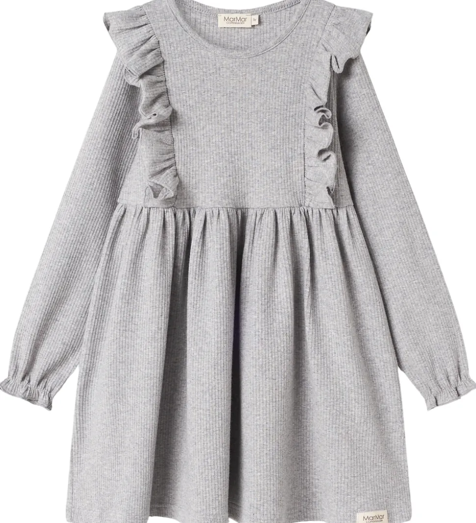 MarMar Kjole - Rib/Modal - Dikte - Light Grey Melange