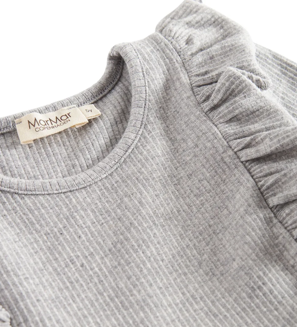 MarMar Kjole - Rib/Modal - Dikte - Light Grey Melange