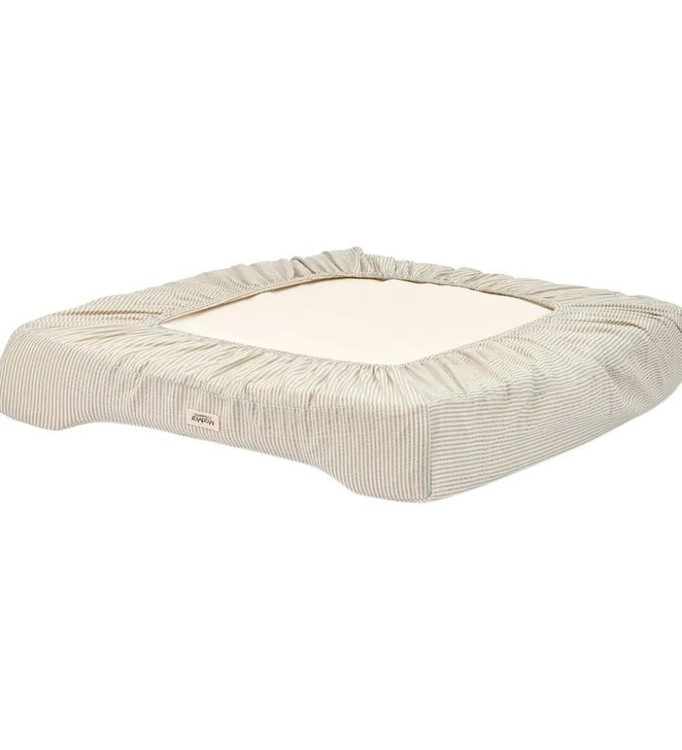 MarMar Puslepudebetræk - Blue Stone Stripe