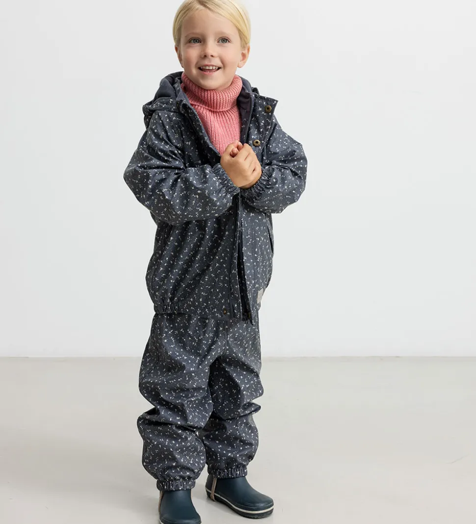 MarMar Regntøj m. Fleece - PU - Obo - Dried Petals