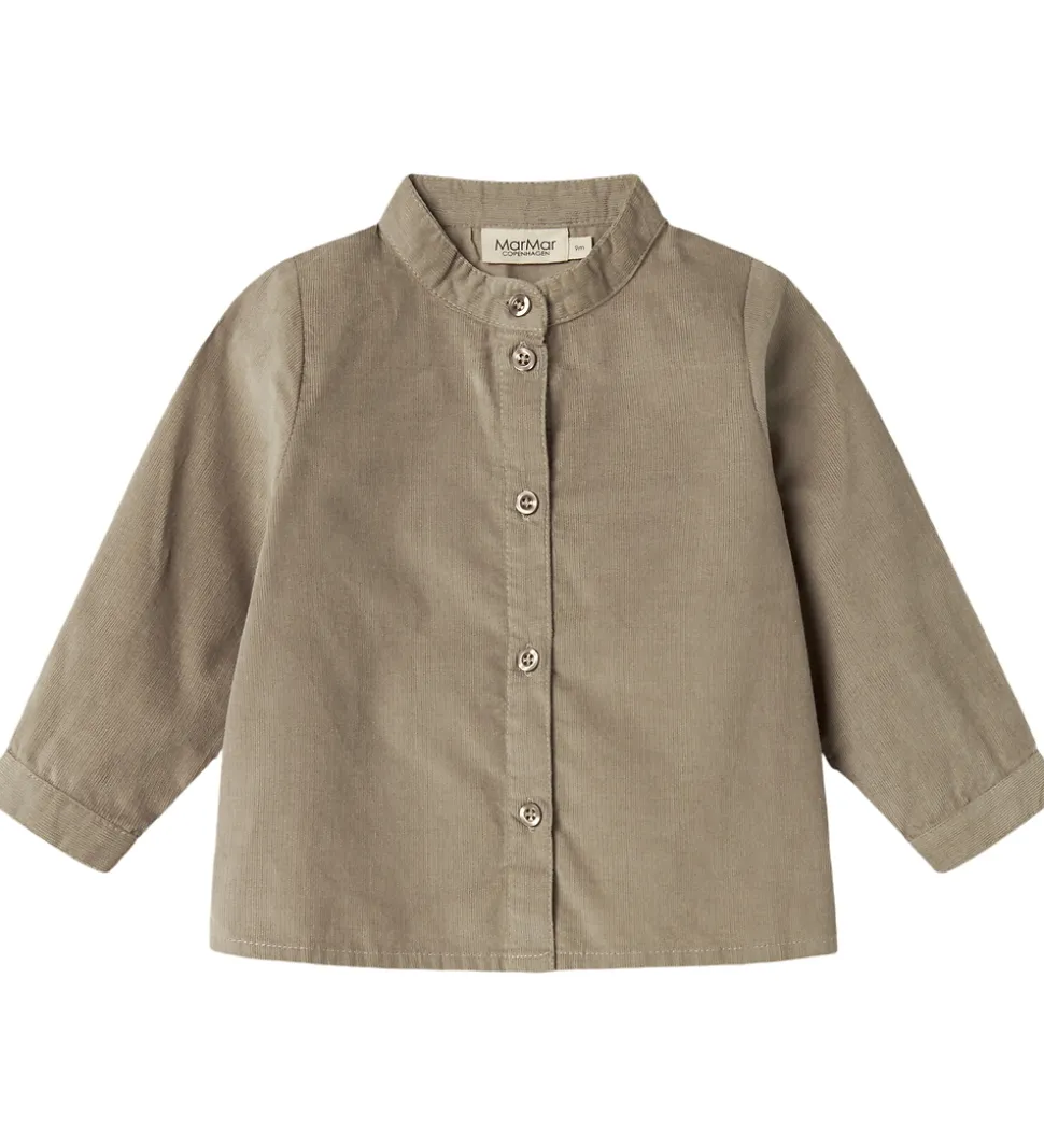 MarMar Skjorte - Fløjl - Tomi B - Mud