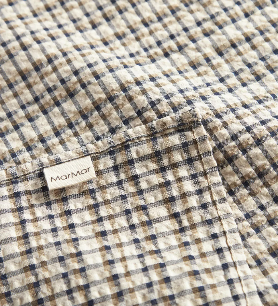 MarMar Tørklæde - 50x50 - Airo - Pilot Navy Check