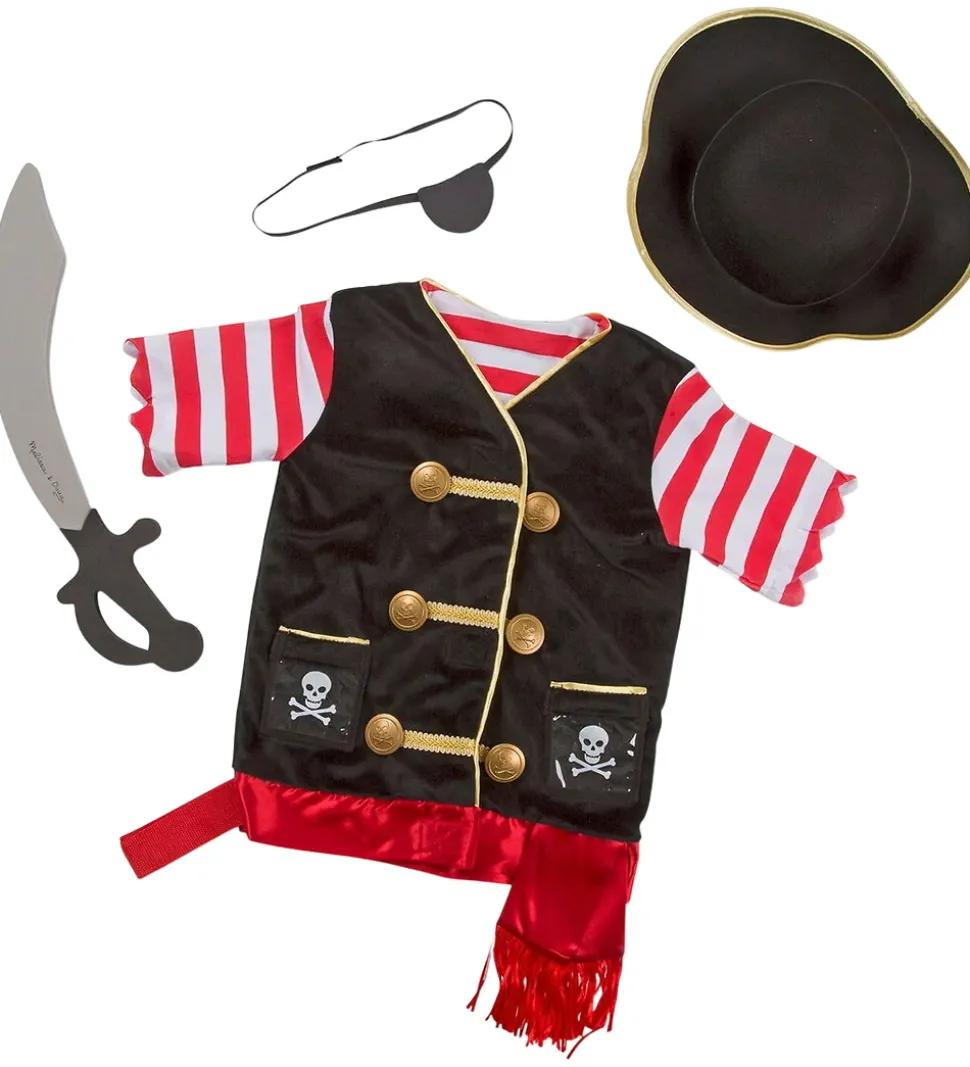 Melissa & Doug Udklædning - Pirat-sæt - 4 Dele