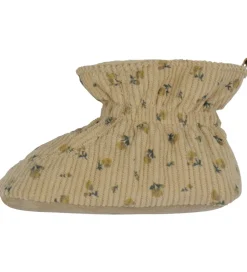 Melton Fløjlssko - Floral - Apple Cinnamon