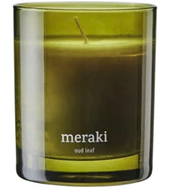 Meraki Duftlys - 200g - Oud Leaf