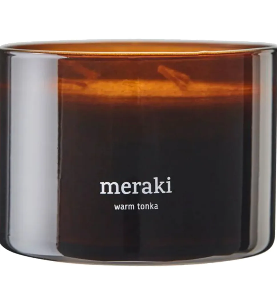 Meraki Duftlys - 340g - Warm Tonka