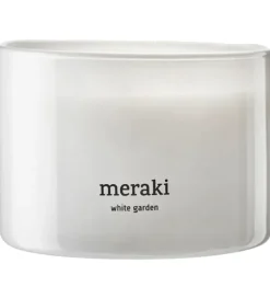 Meraki Duftlys - 340g - White Garden