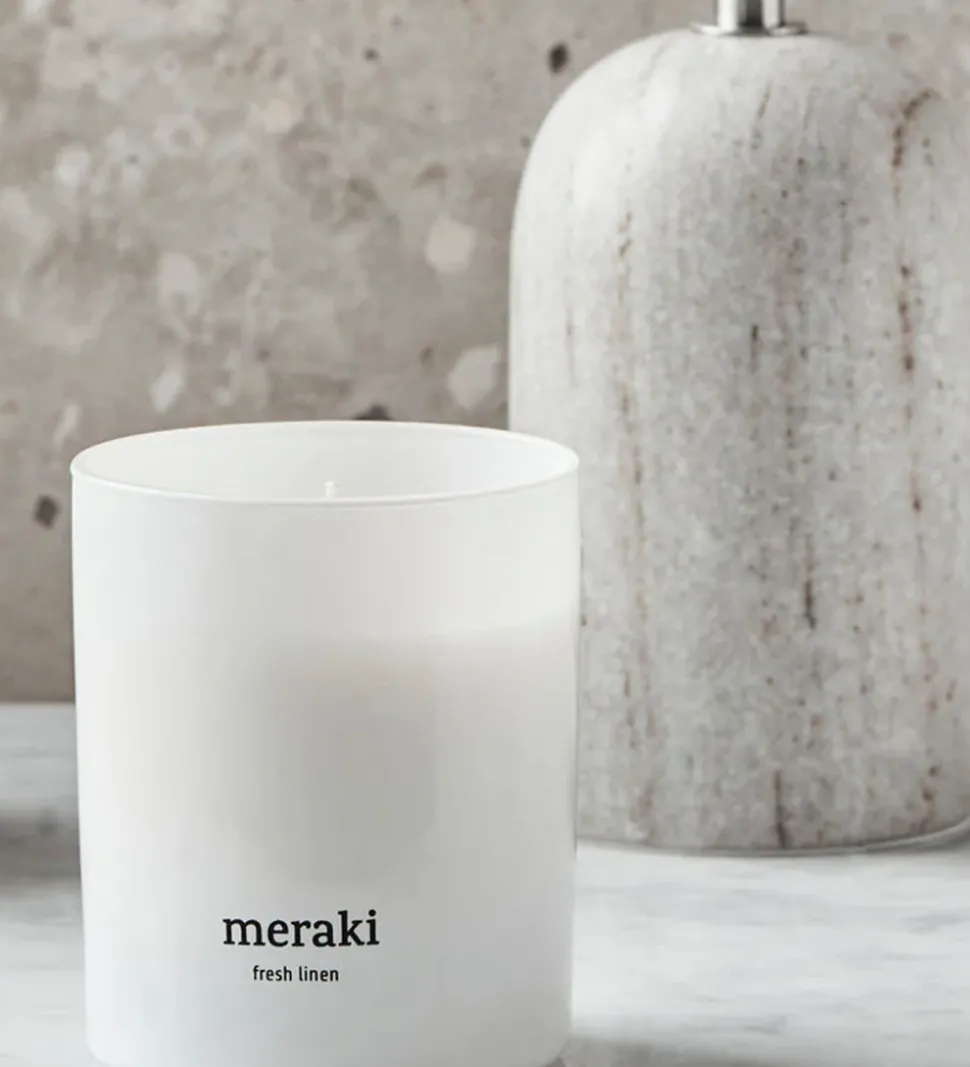 Meraki Duftlys - 200g - White Garden