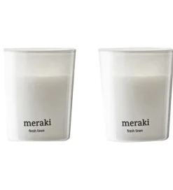 Meraki Duftlys - 2-pak - 2x60g - White Garden