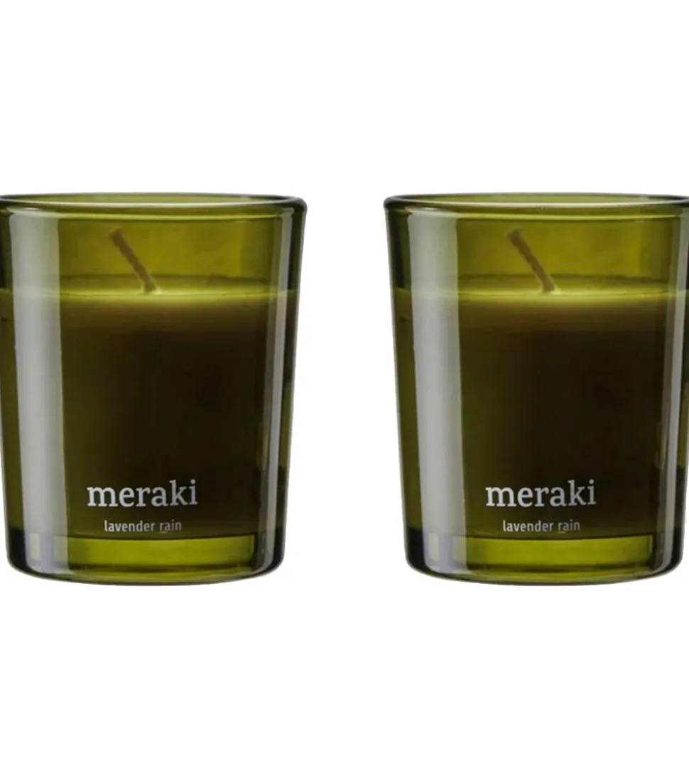 Meraki Duftlys - 2-pak - 2x60g - Oud Leaf