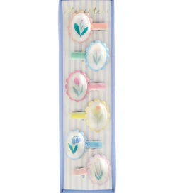 Meri Meri Hårspænder - 6-pak - 4 cm - Flower Cameo