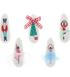 Meri Meri Hårspænder - 5-pak - Nutcracker