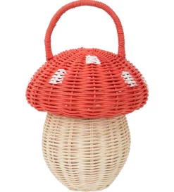 Meri Meri Kurv - 20x18 cm - Mushroom basket