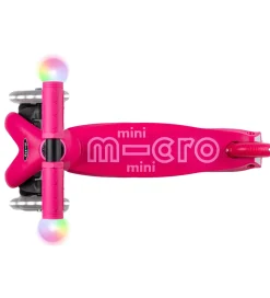 Micro Løbehjul - Mini2grow Deluxe Magic LED - Pink