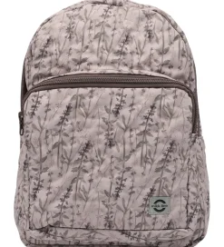 Mikk-Line Børnehavetaske - Cloud Gray m. Print