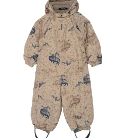 Mikk-Line Flyverdragt - Forest - Coriander m. Print