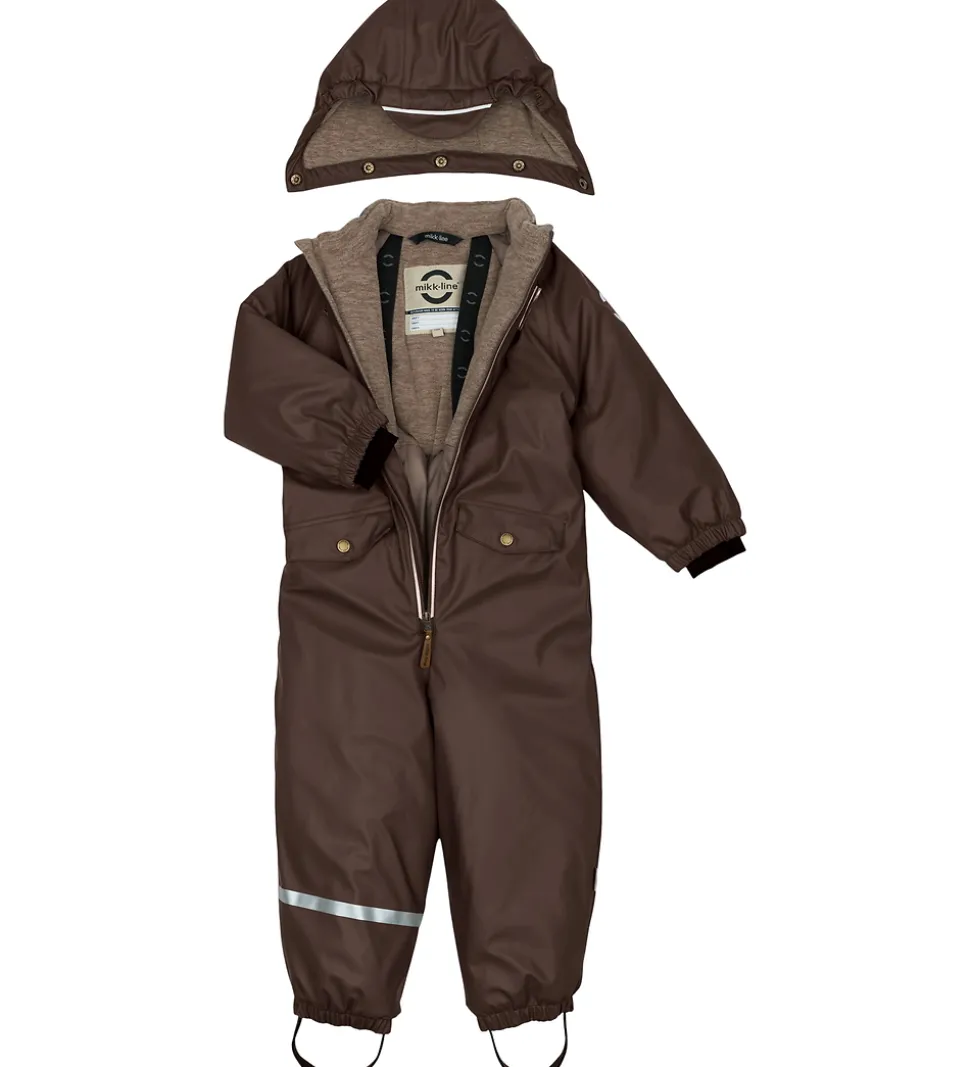 Mikk-Line Flyverdragt - PU - French Roast