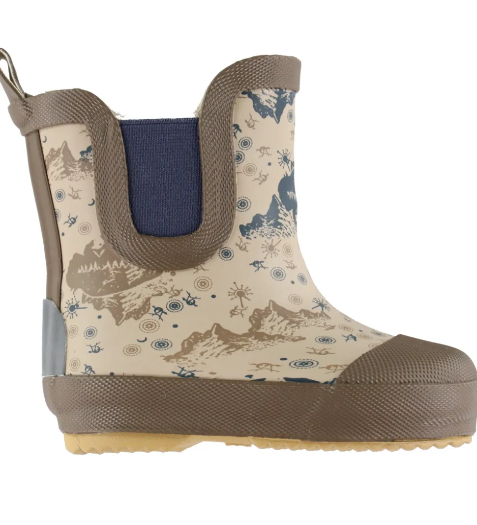 Mikk-Line Gummistøvler m. For - Korte - Coriander m. Bjerge