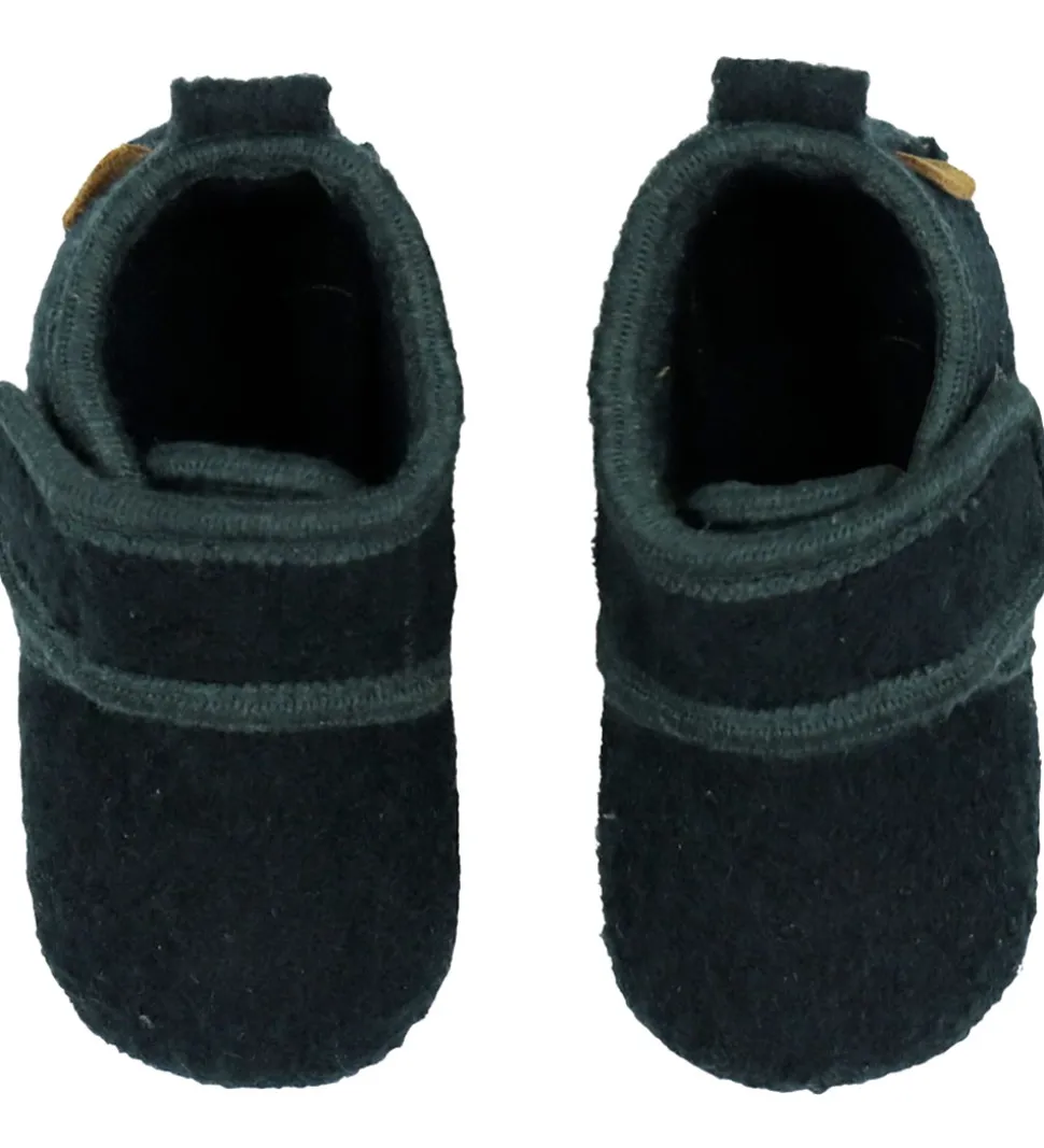 Mikk-Line Hjemmesko - Prewalker Uld - Darkest Sprouse