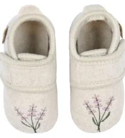 Mikk-Line Hjemmesko - Prewalker Uld - Off White