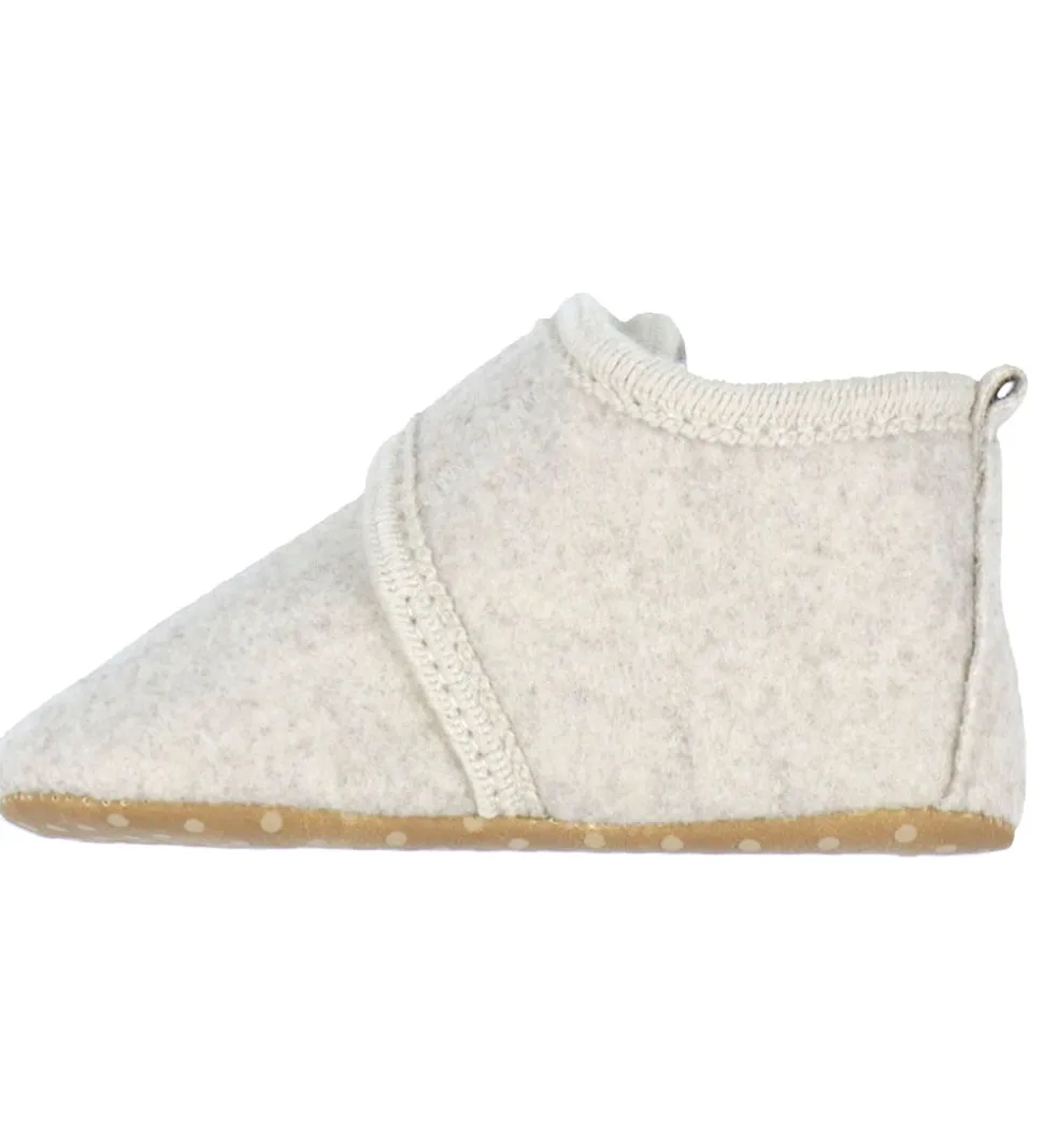 Mikk-Line Hjemmesko - Prewalker Felt - Off White