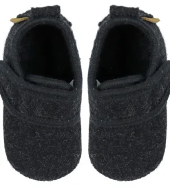 Mikk-Line Hjemmesko - Prewalker Uld - Anthracite Melange