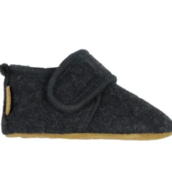 Mikk-Line Hjemmesko - Prewalker Uld - Anthracite Melange