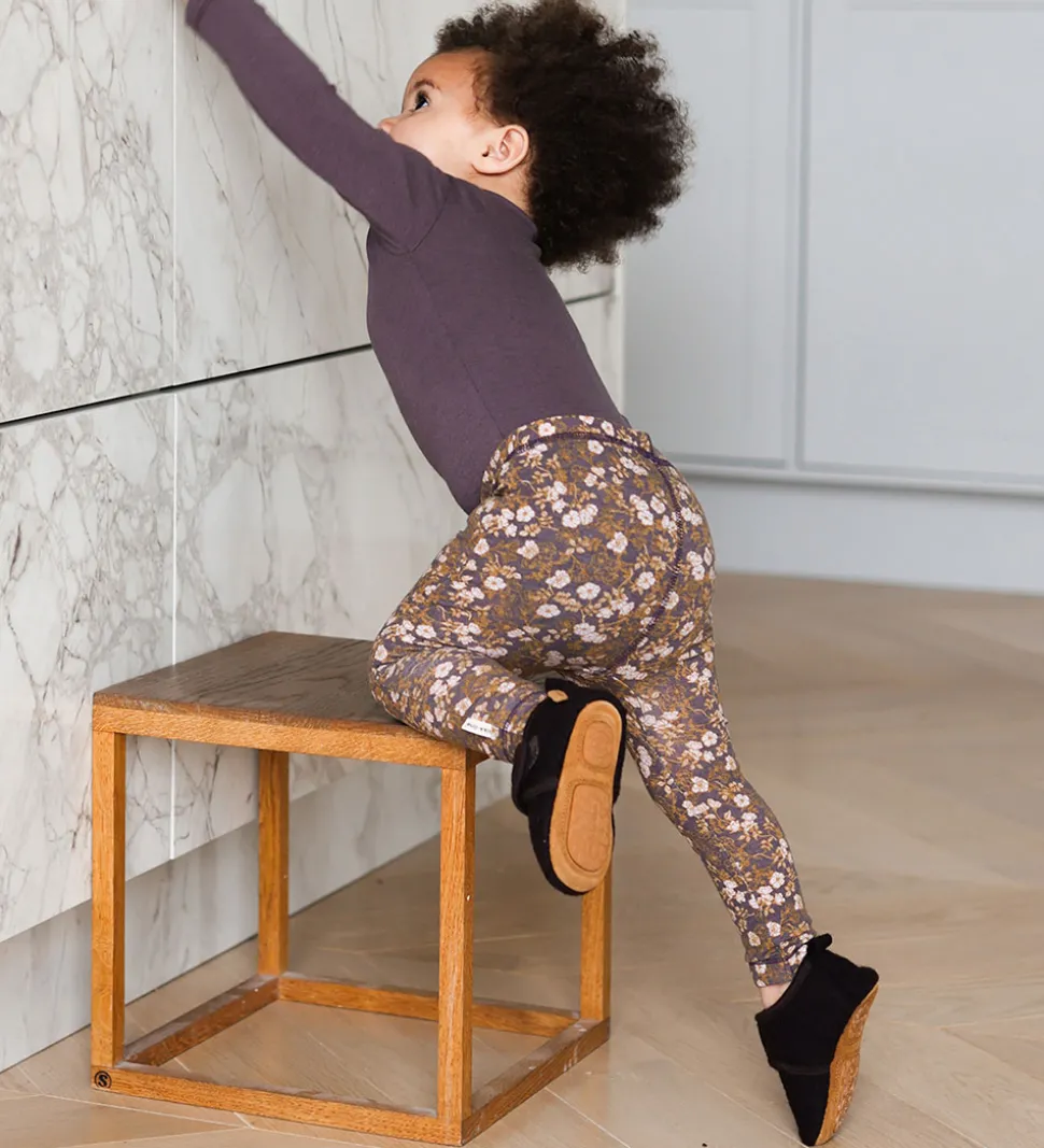 Mikk-Line Hjemmesko - Prewalker Uld - Anthracite Melange