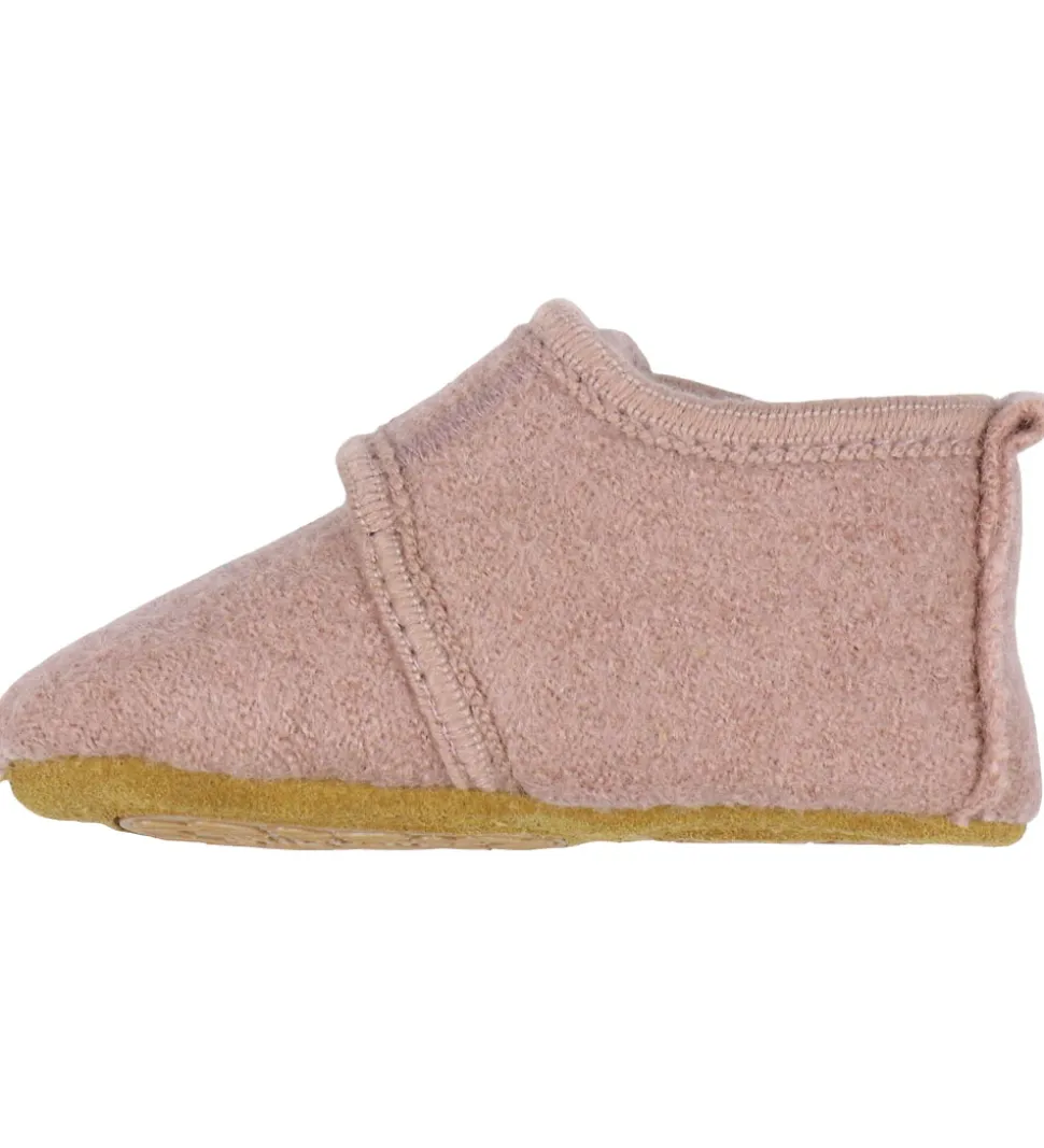 Mikk-Line Hjemmesko - Prewalker Uld - Adobe Rose