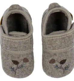 Mikk-Line Hjemmesko - Prewalker Uld - Melange Denver