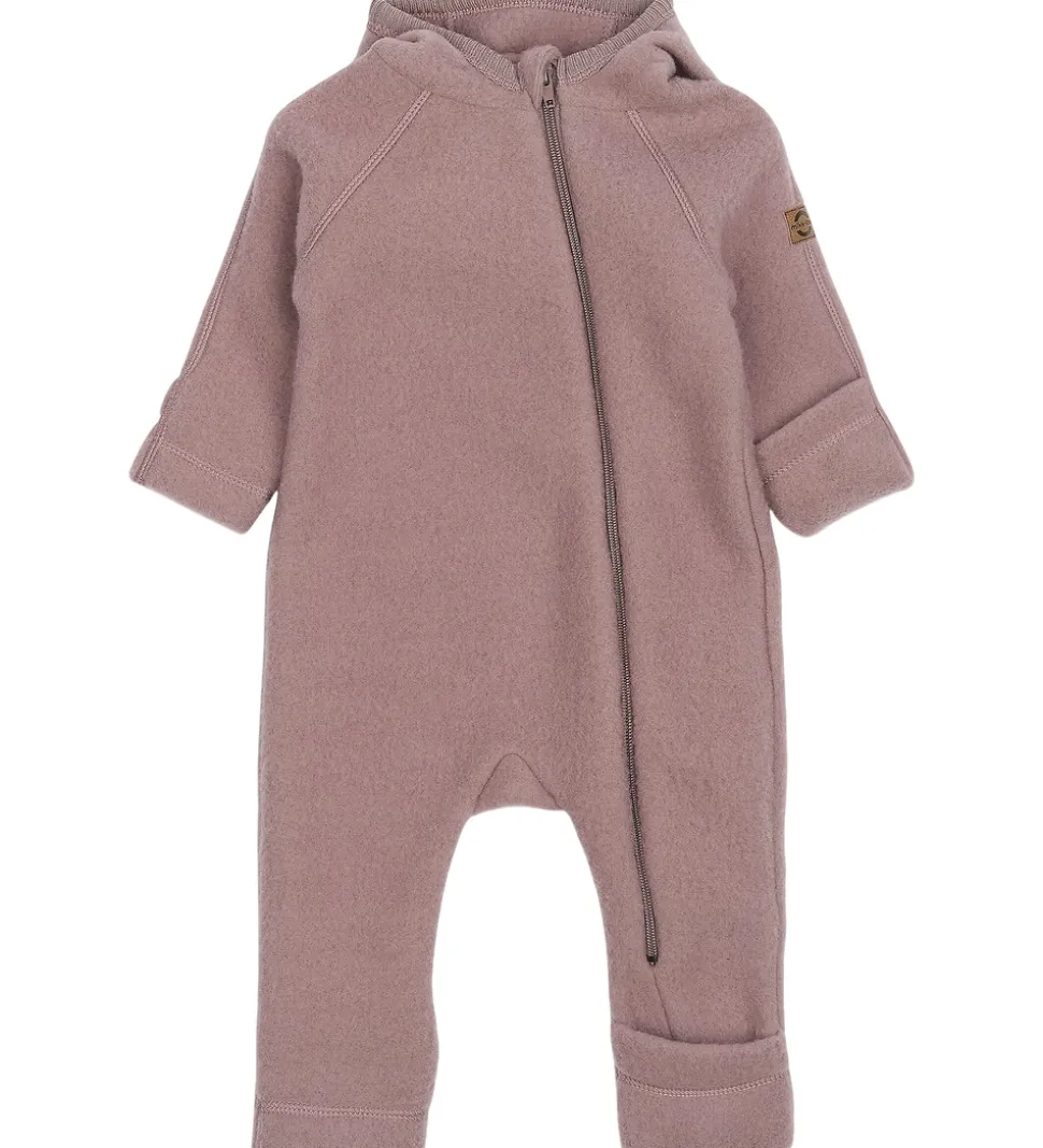 Mikk-Line Køredragt m. Hætte - Uld - Twilight Mauve