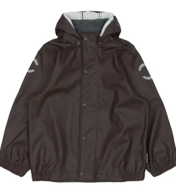 Mikk-Line Regntøj m. Seler - PU - Raisin