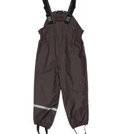 Mikk-Line Regntøj m. Seler - PU - Raisin