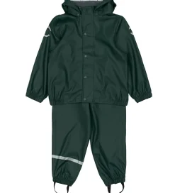 Mikk-Line Regntøj m. Seler - PU - Darkest Sprouse