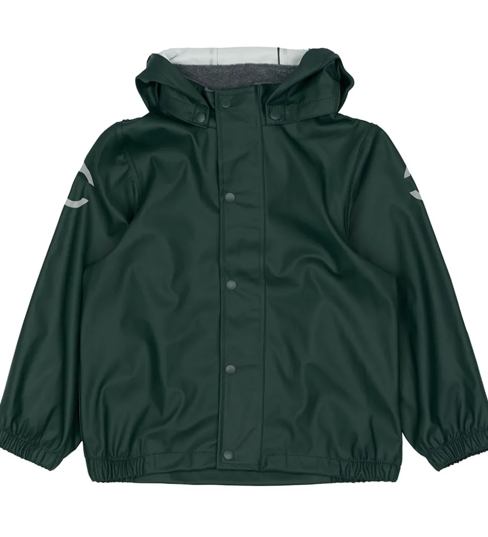 Mikk-Line Regntøj m. Seler - PU - Darkest Sprouse