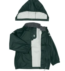 Mikk-Line Regntøj m. Seler - PU - Darkest Sprouse