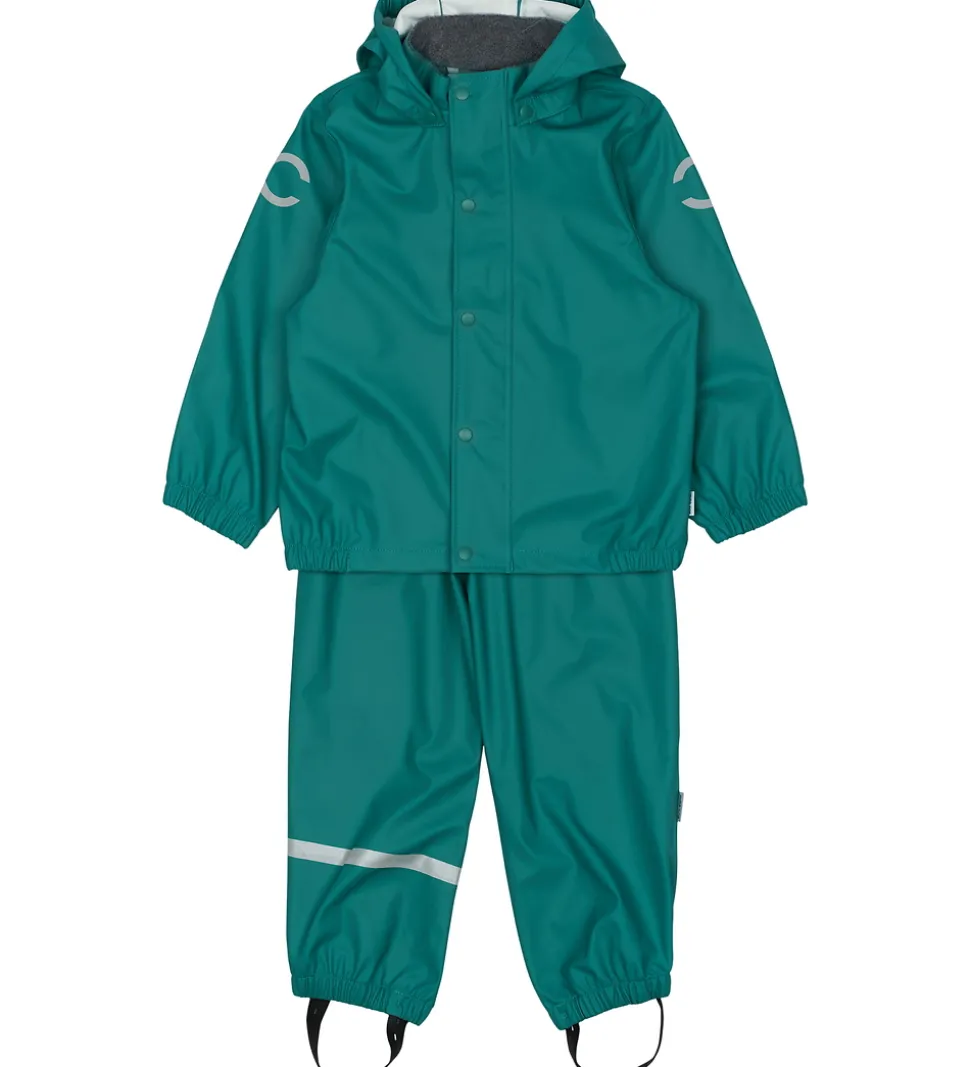 Mikk-Line Regntøj m. Seler - PU - North Sea