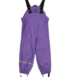 Mikk-Line Regntøj m. Seler - PU - Deep Lavender